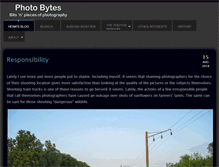 Tablet Screenshot of photo-bytes.com